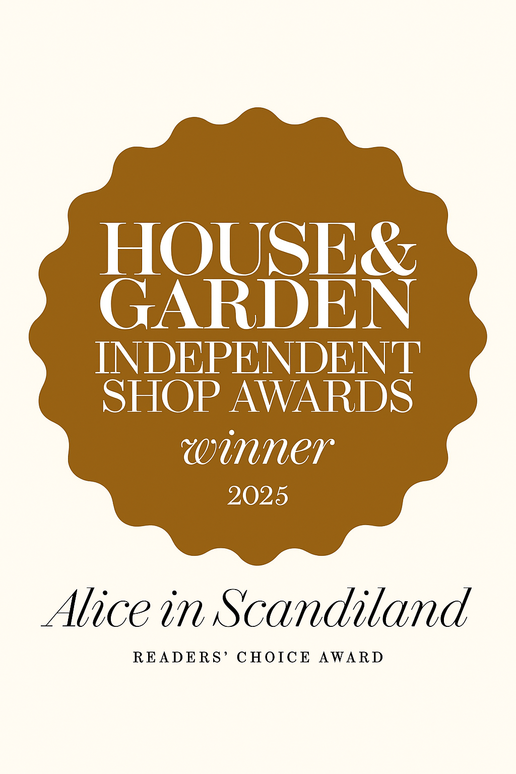 Alice in Scandiland House & Garden Award